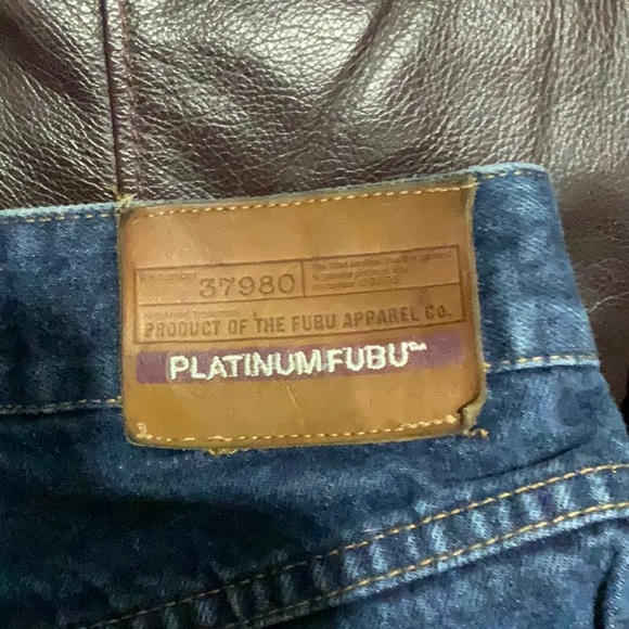 FUBU PLATINUM Fat Albert jeans size 36 - Picture 6 of 6